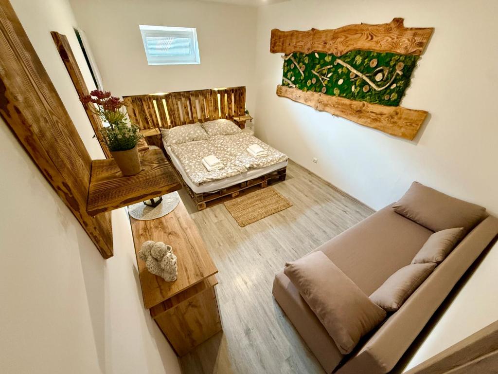Posezení v ubytování Apartmány Apollo