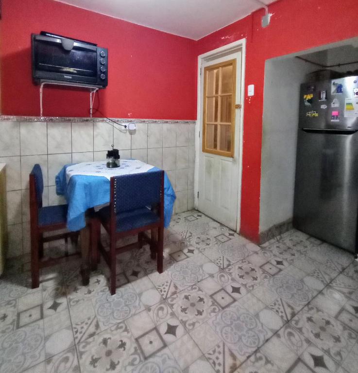 Kuchyň nebo kuchyňský kout v ubytování Good Vibes Guest House