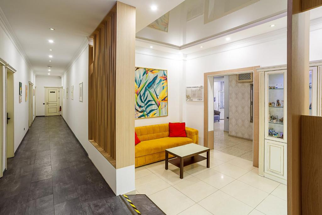 Posezení v ubytování Corona Hotel & Apartments