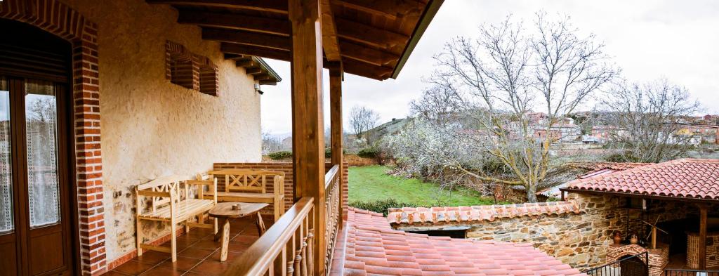 Un balcón o terraza de Hotel Rural El Habanero