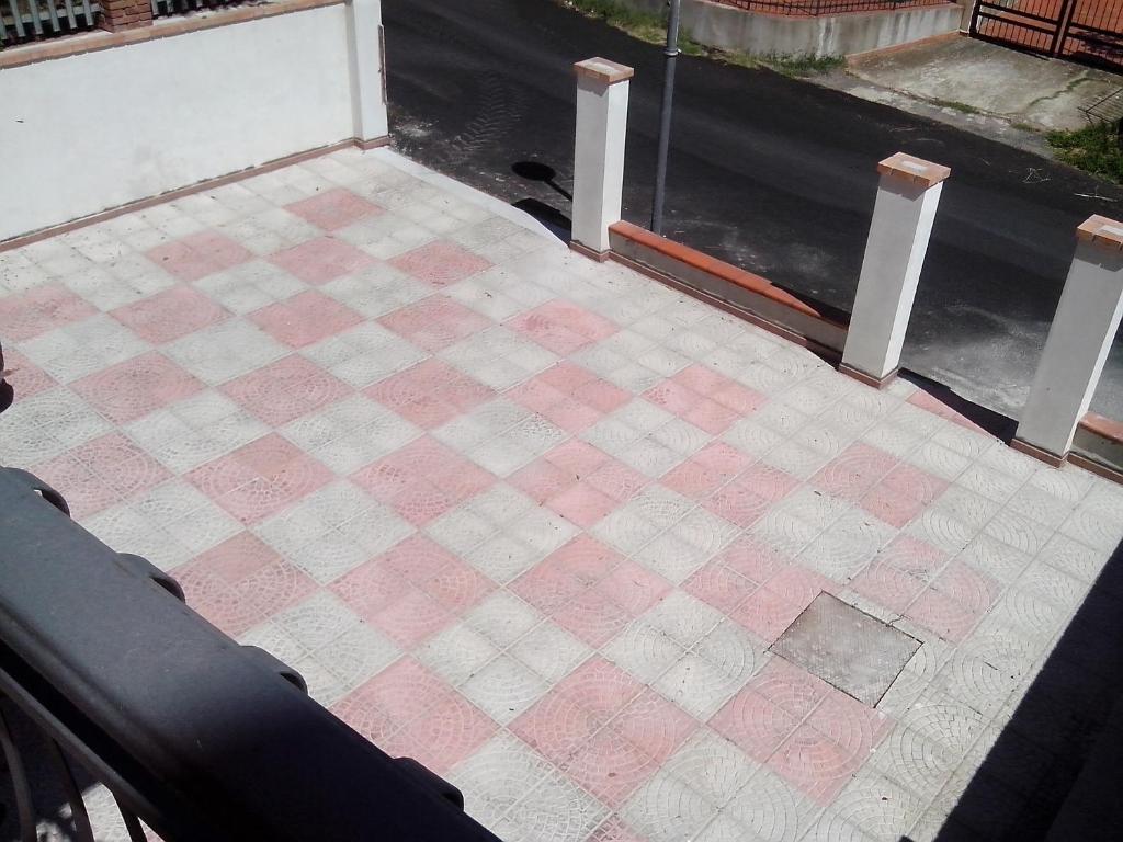 Balkón nebo terasa v ubytování B&B Andromeda