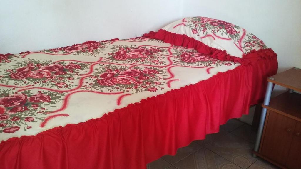 Postel nebo postele na pokoji v ubytování Cabinas Smith 2