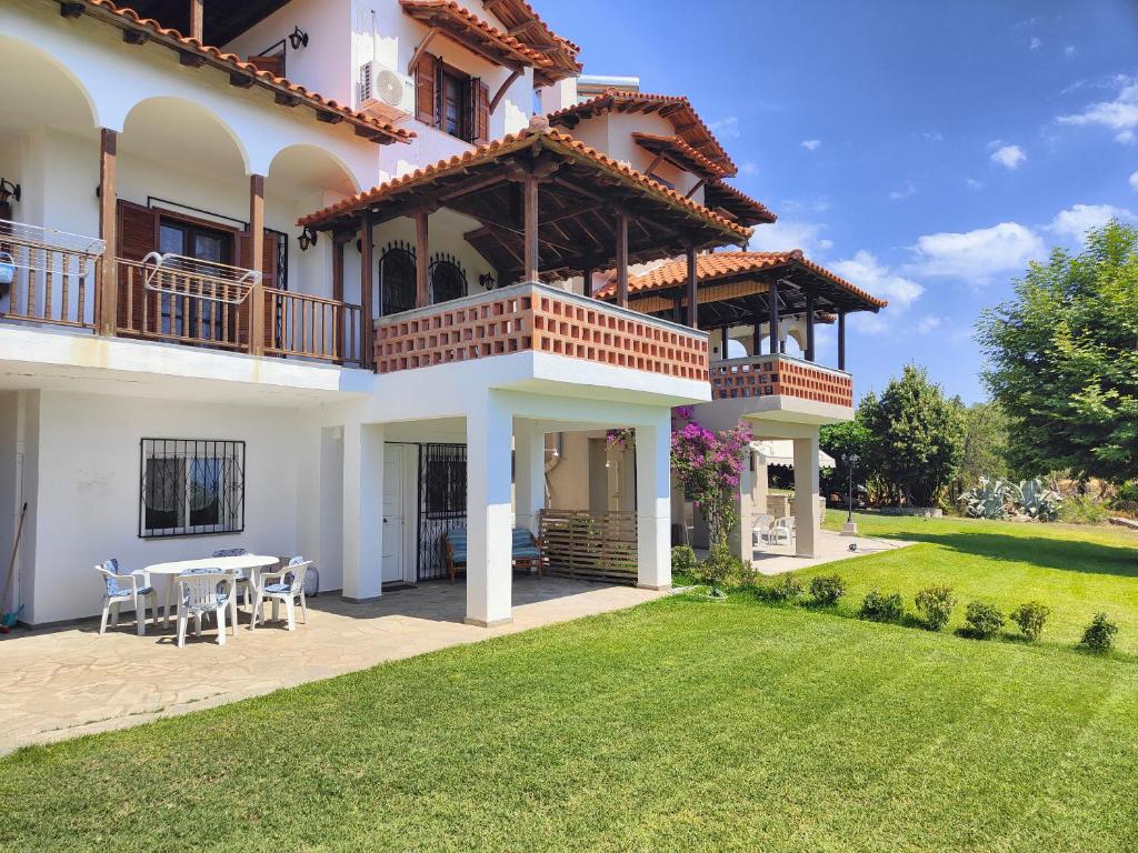 Zahrada ubytování Paradiso Apartments with sea view