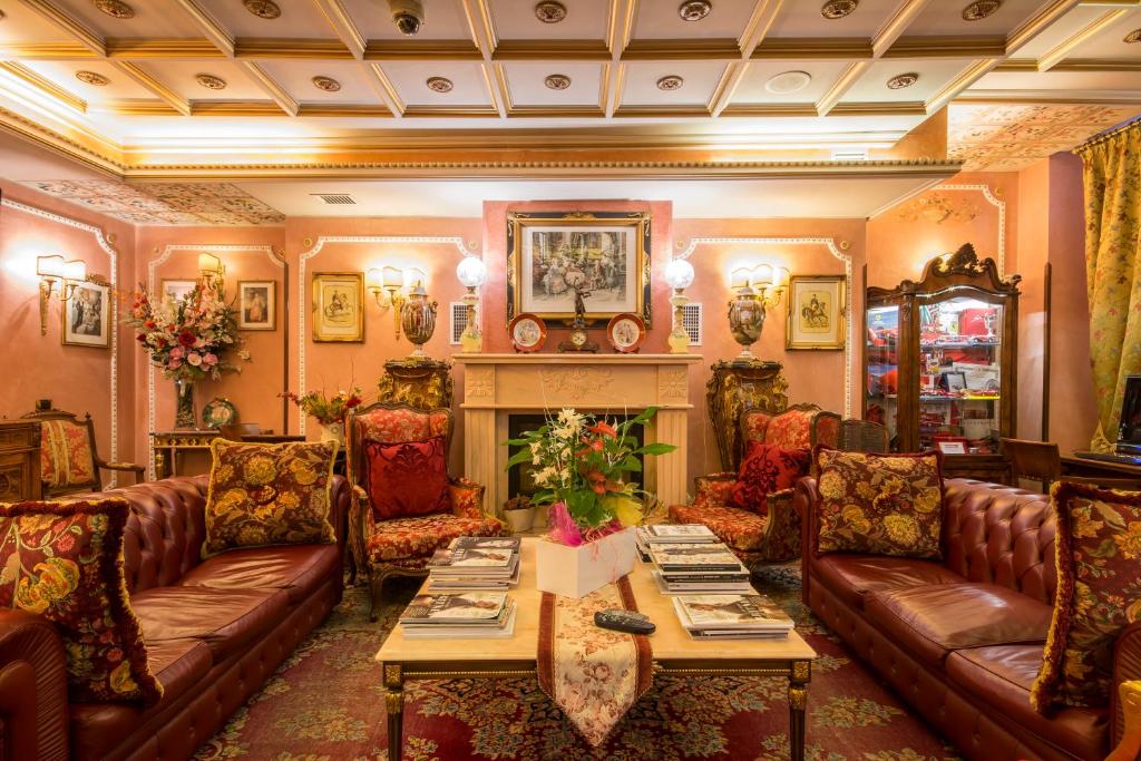 Posezení v ubytování Hotel Vittoria