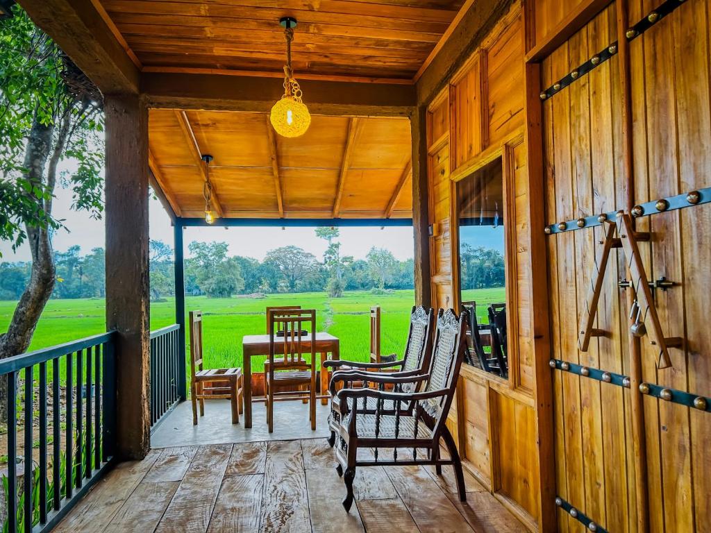 Balkón nebo terasa v ubytování Ama Villa
