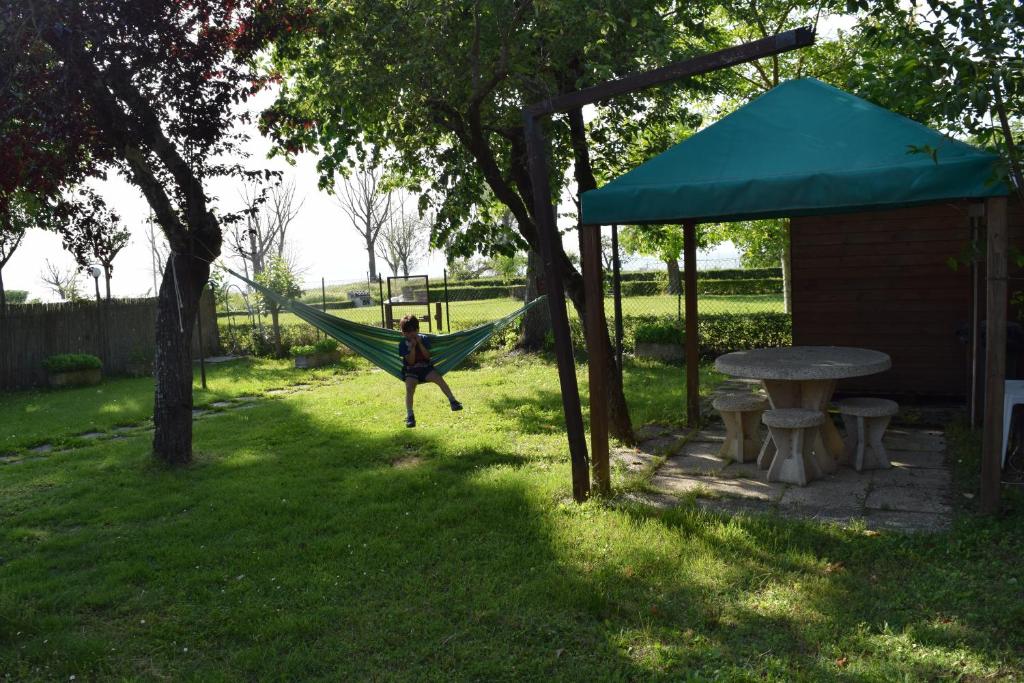 Zahrada ubytování Casa Barbara