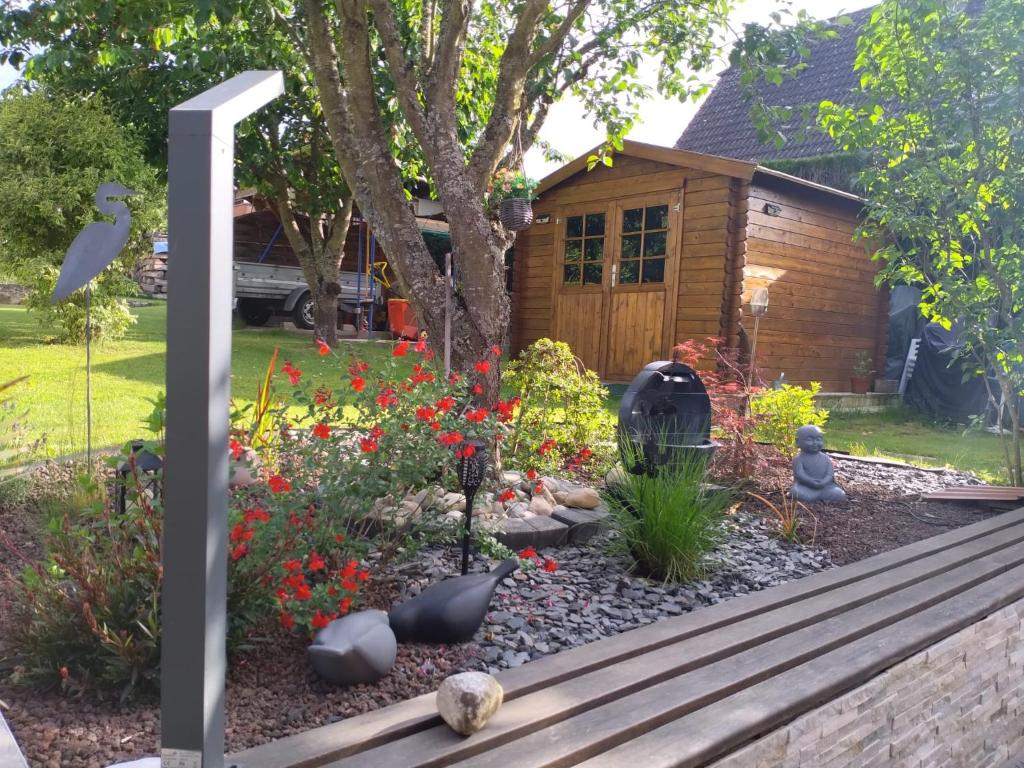 Zahrada ubytování Le jardin