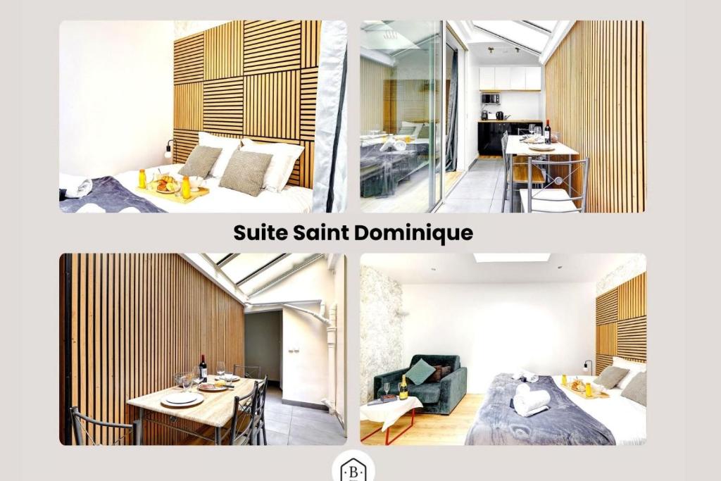 Posteľ alebo postele v izbe v ubytovaní 244 Suite Saint Dominique - Superb apartment