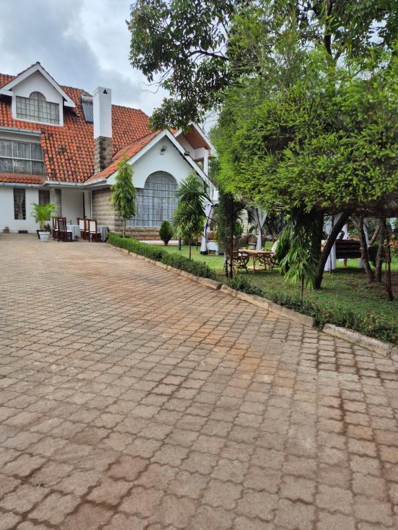 Zahrada ubytování Teresita Home JKIA