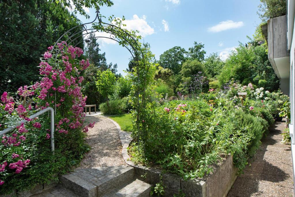 Zahrada ubytování Ferienwohnung mit 100qm mit Garten