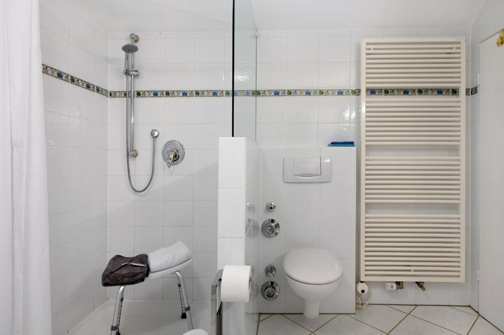 Koupelna v ubytování Ferienwohnung mit 100qm mit Garten