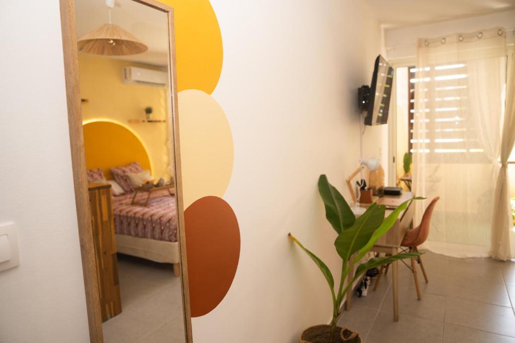 Zona d'estar a Studio Sunsweet