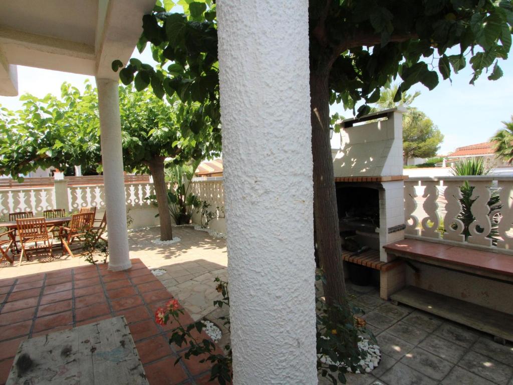 Balkón alebo terasa v ubytovaní Casa ideal cerca de la playa, wifi gratis y aire acondicionado - ES-184-57