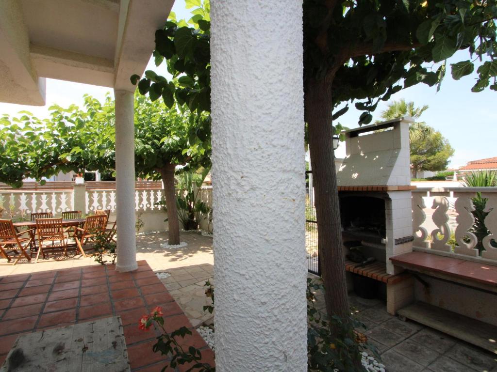 Balkón alebo terasa v ubytovaní Casa ideal cerca de la playa, wifi gratis y aire acondicionado - ES-184-57