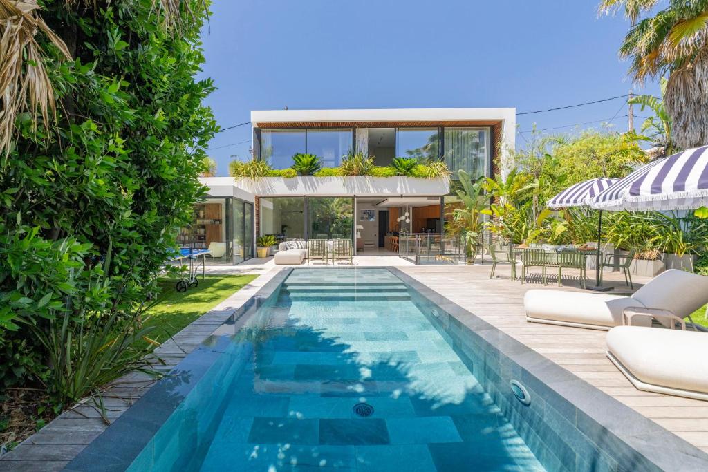 Villa Roche Blanche - Jardin tropical avec piscine