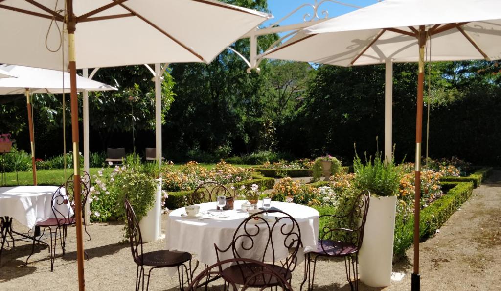Zahrada ubytování Hôtel Le Clos