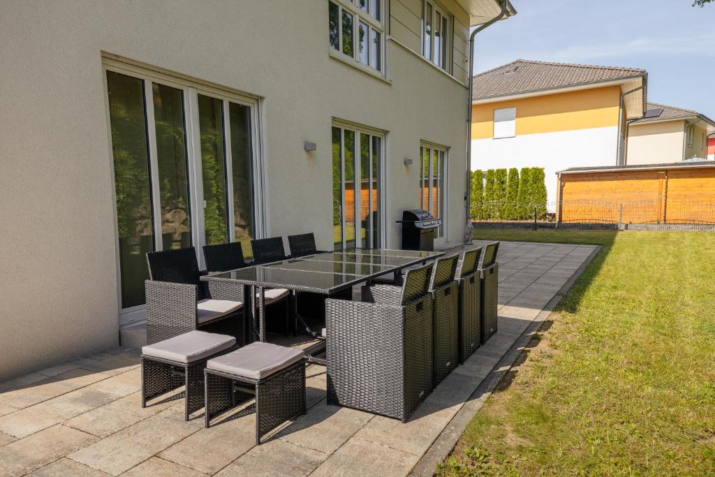 Posezení v ubytování Vulkan-Villa