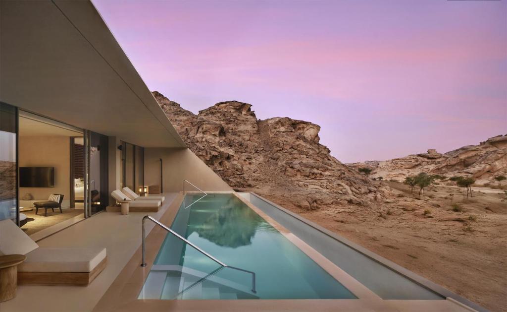 Bazén v ubytování Desert Rock Resort nebo v jeho okolí