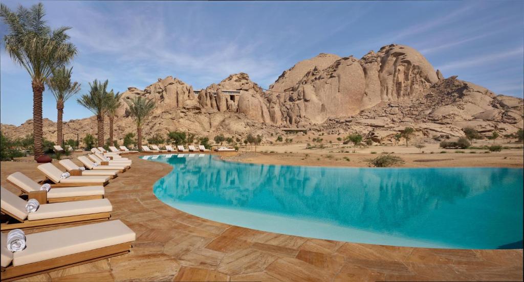 Bazén v ubytování Desert Rock Resort nebo v jeho okolí