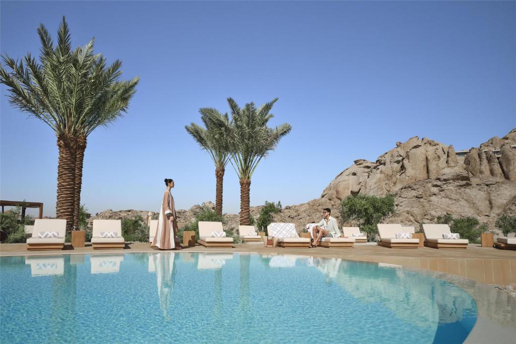 Bazén v ubytování Desert Rock Resort nebo v jeho okolí