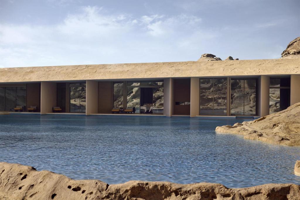 Bazén v ubytování Desert Rock Resort nebo v jeho okolí