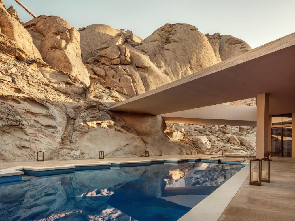 Bazén v ubytování Desert Rock Resort nebo v jeho okolí