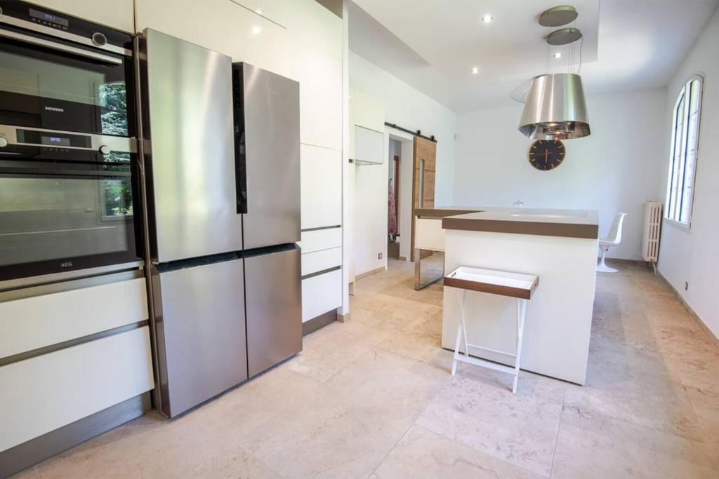 Køkken eller tekøkken på La maison du pianiste