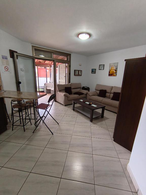 Posezení v ubytování Apartamento el Carmen