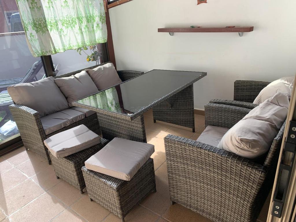 Posezení v ubytování Apartamento el Carmen