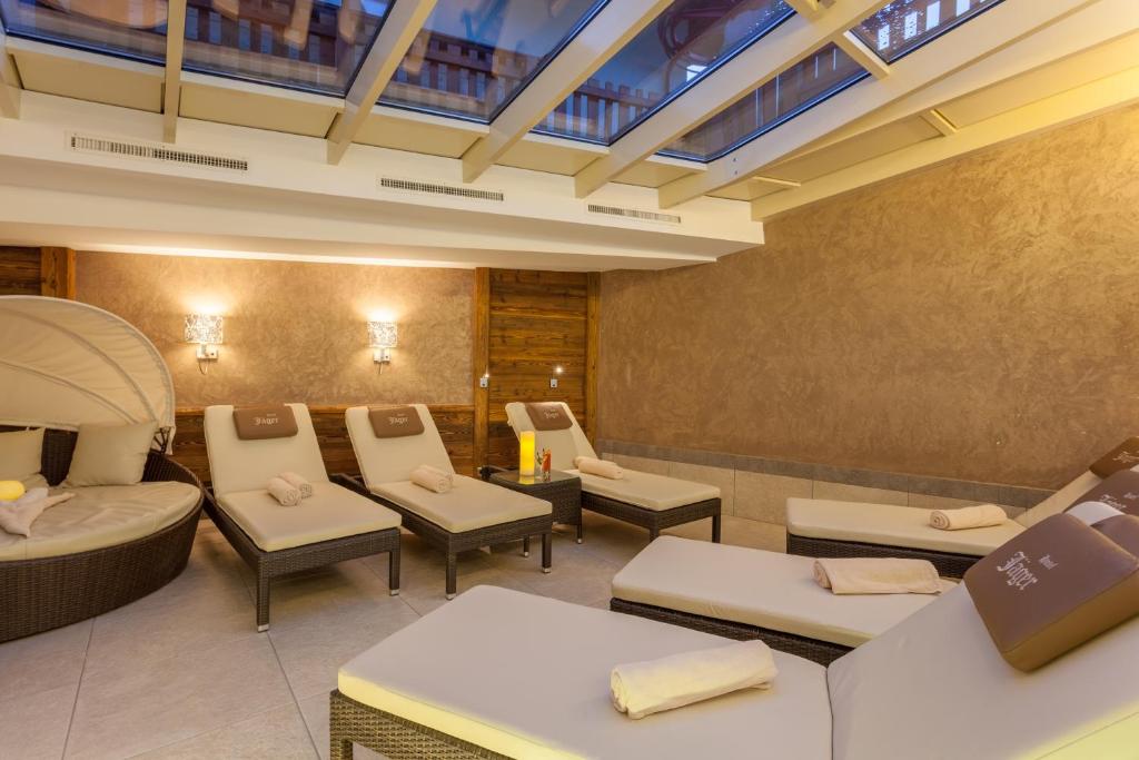 Posezení v ubytování Hotel Jäger 3Sterne Superior