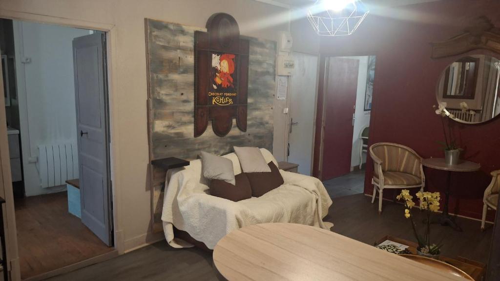Postel nebo postele na pokoji v ubytování COSY B&B