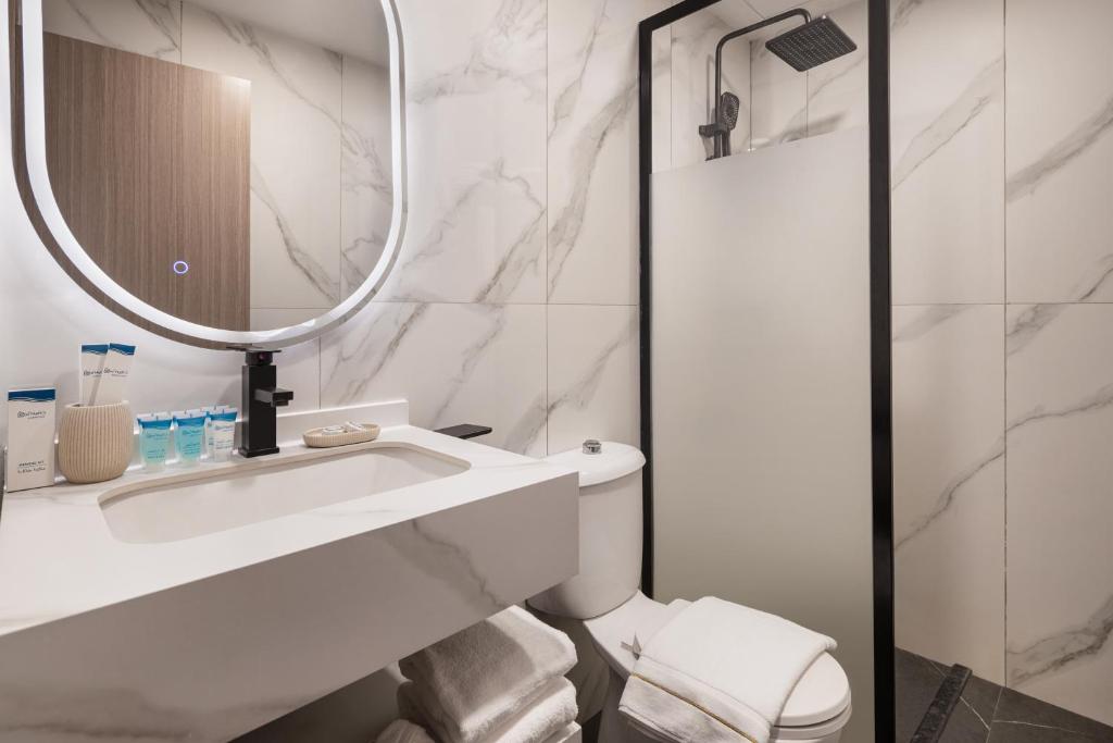 Koupelna v ubytování Regency Inn