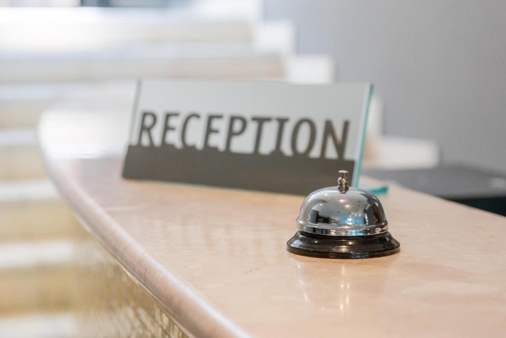 Vstupní hala nebo recepce v ubytování Aston Hotel