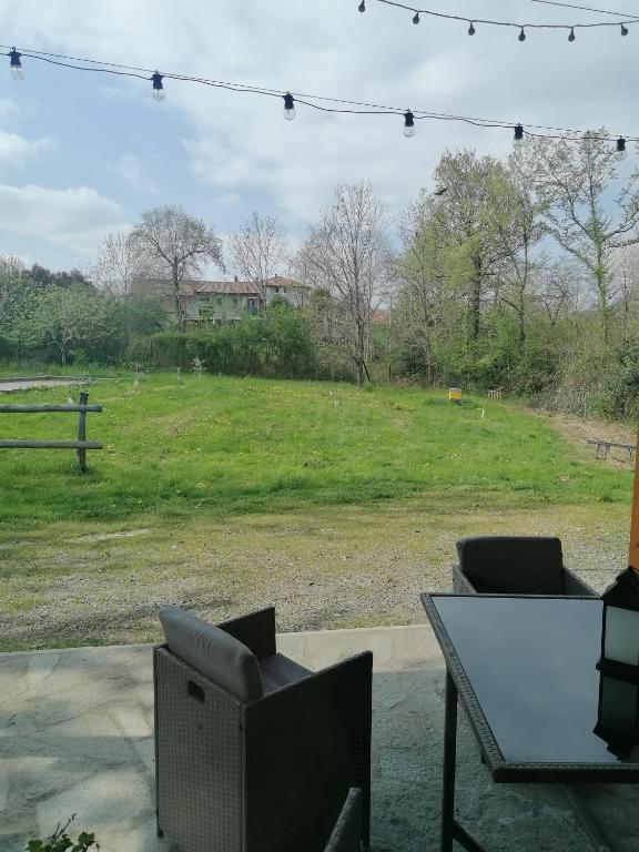 Zahrada ubytování Agriturismo bio Apipoli