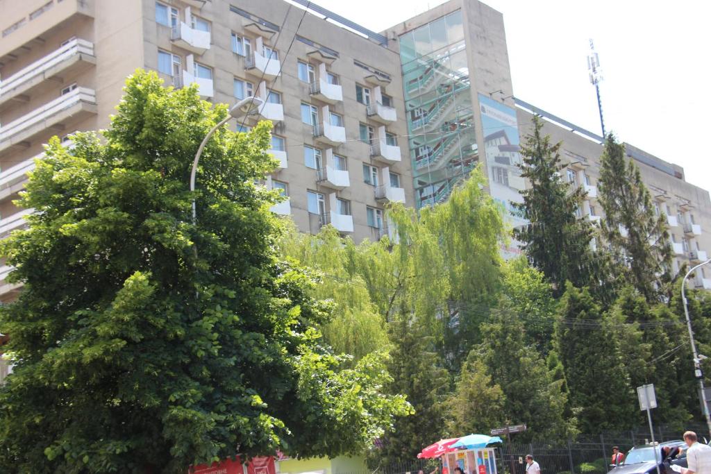 Budova, kde se hotel nachází