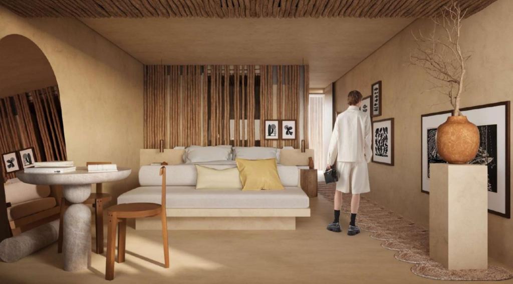 Istumisnurk majutusasutuses Mana Hotel