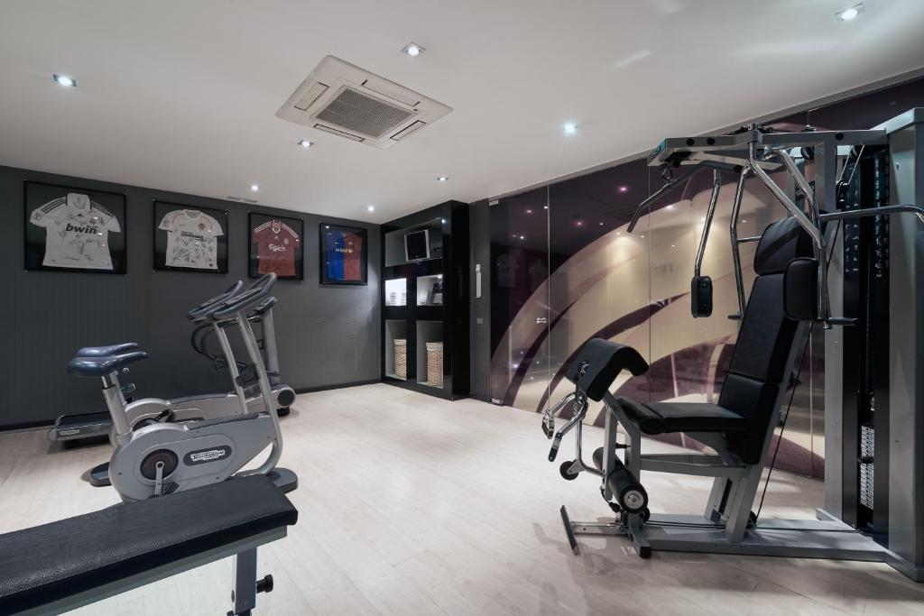 Gimnasio o instalaciones de fitness de Eurostars Monte Real