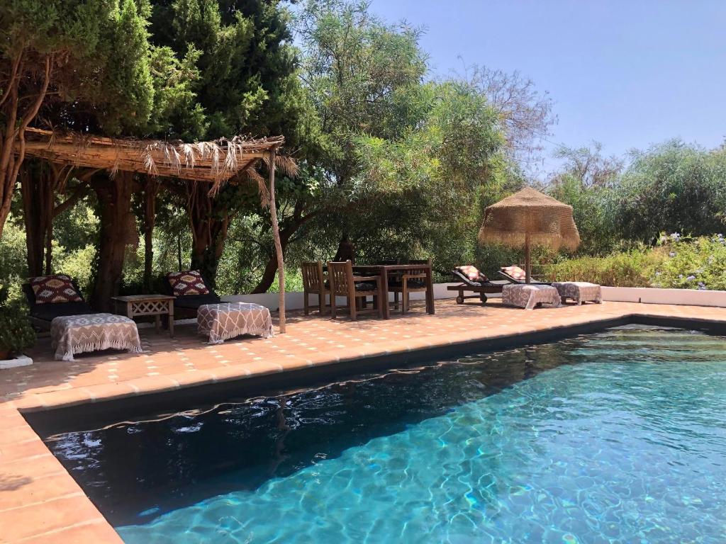 The swimming pool at or close to A natural retreat