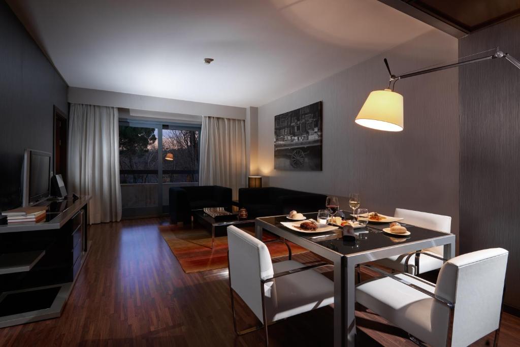 Zona de estar de Eurostars Monte Real
