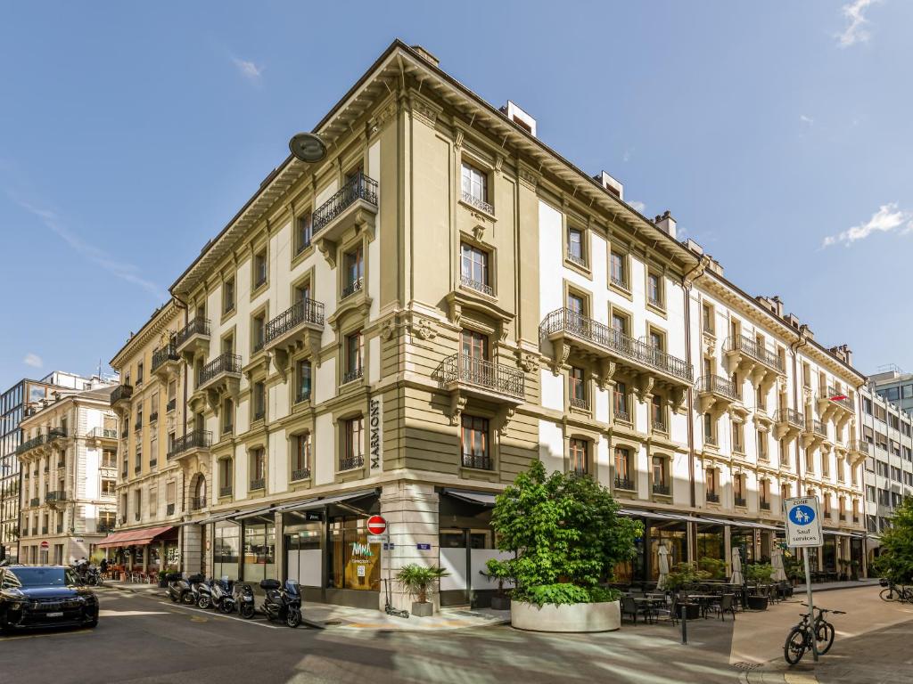 Budova, kde se hotel nachází