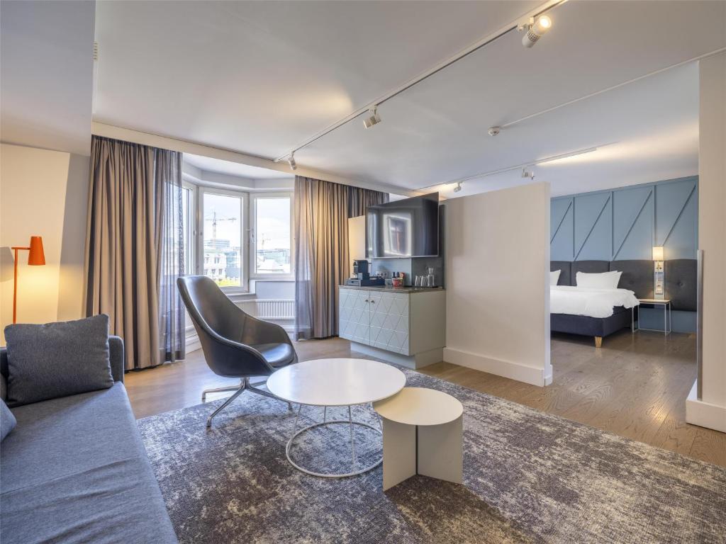 Posezení v ubytování Radisson Blu Scandinavia Hotel, Göteborg