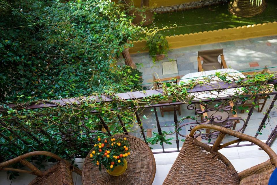Balkón nebo terasa v ubytování Hotel Kostis