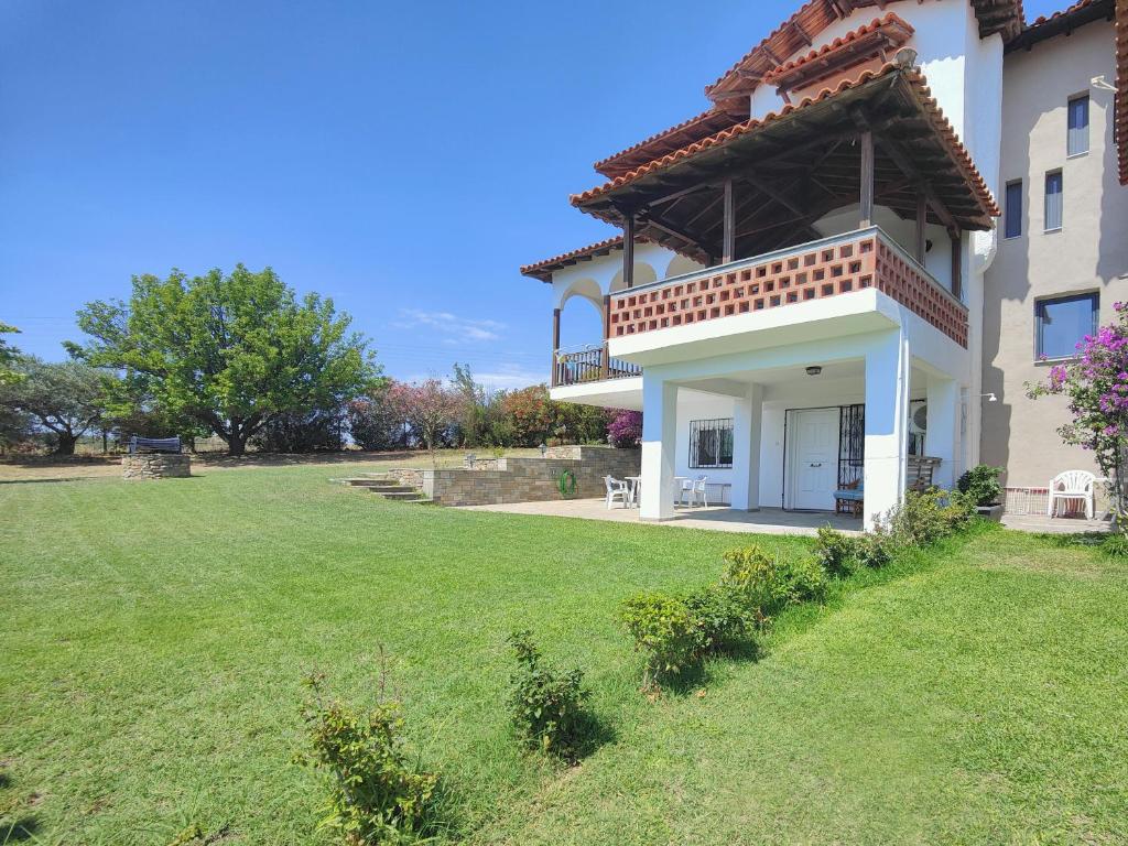 Zahrada ubytování Paradiso Apartments with sea view