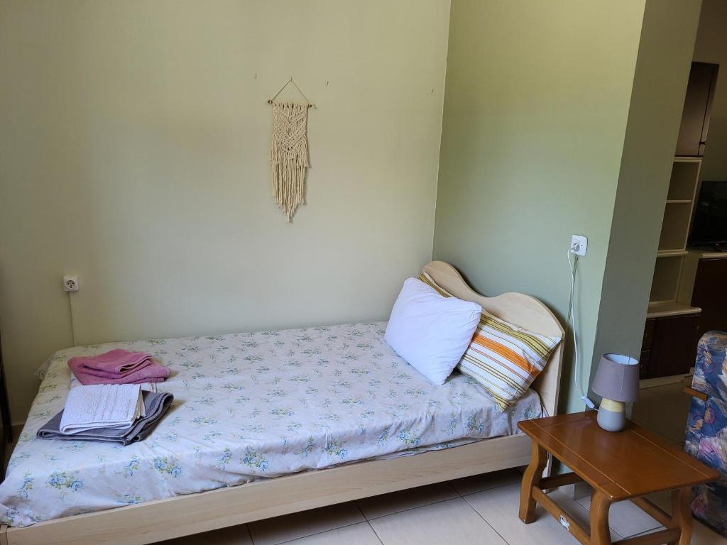 Posteľ alebo postele v izbe v ubytovaní Theodoras House