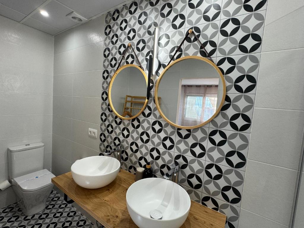 Un baño de Pension Rovior