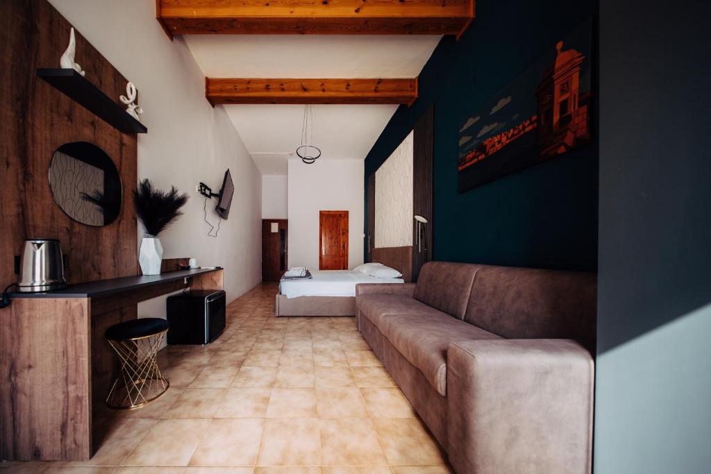 Posezení v ubytování Rapture Gozo - Guesthouse