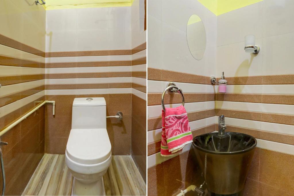 Koupelna v ubytování Super Hotel O A.R. Lodge