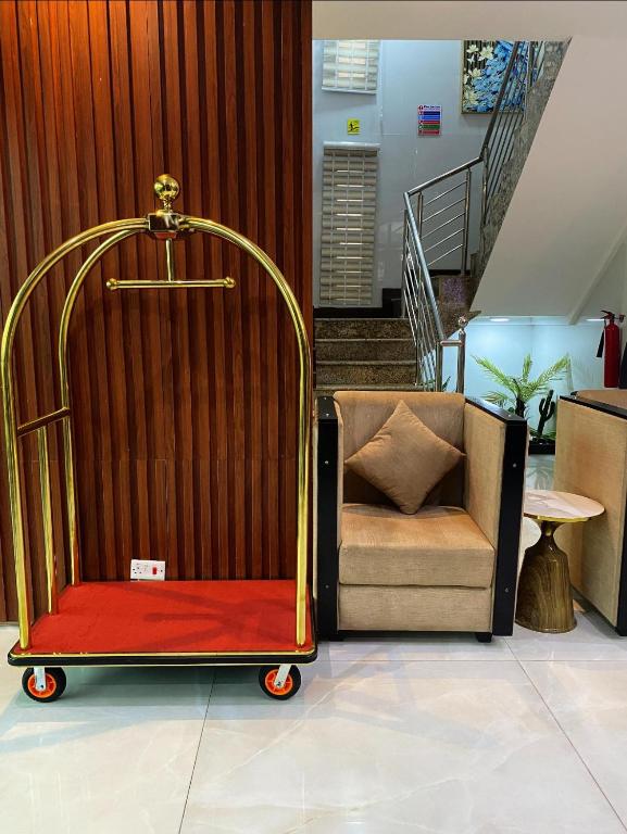 Posezení v ubytování De Padova Hotel