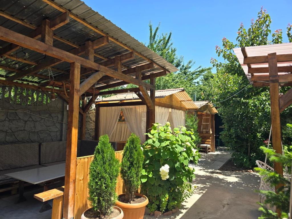 Zahrada ubytování Olga Guest House