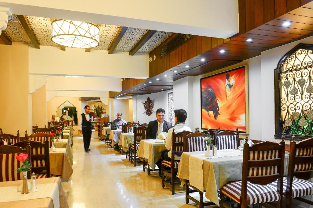 Restaurant o un lloc per menjar a Hotel Flamenco Cairo